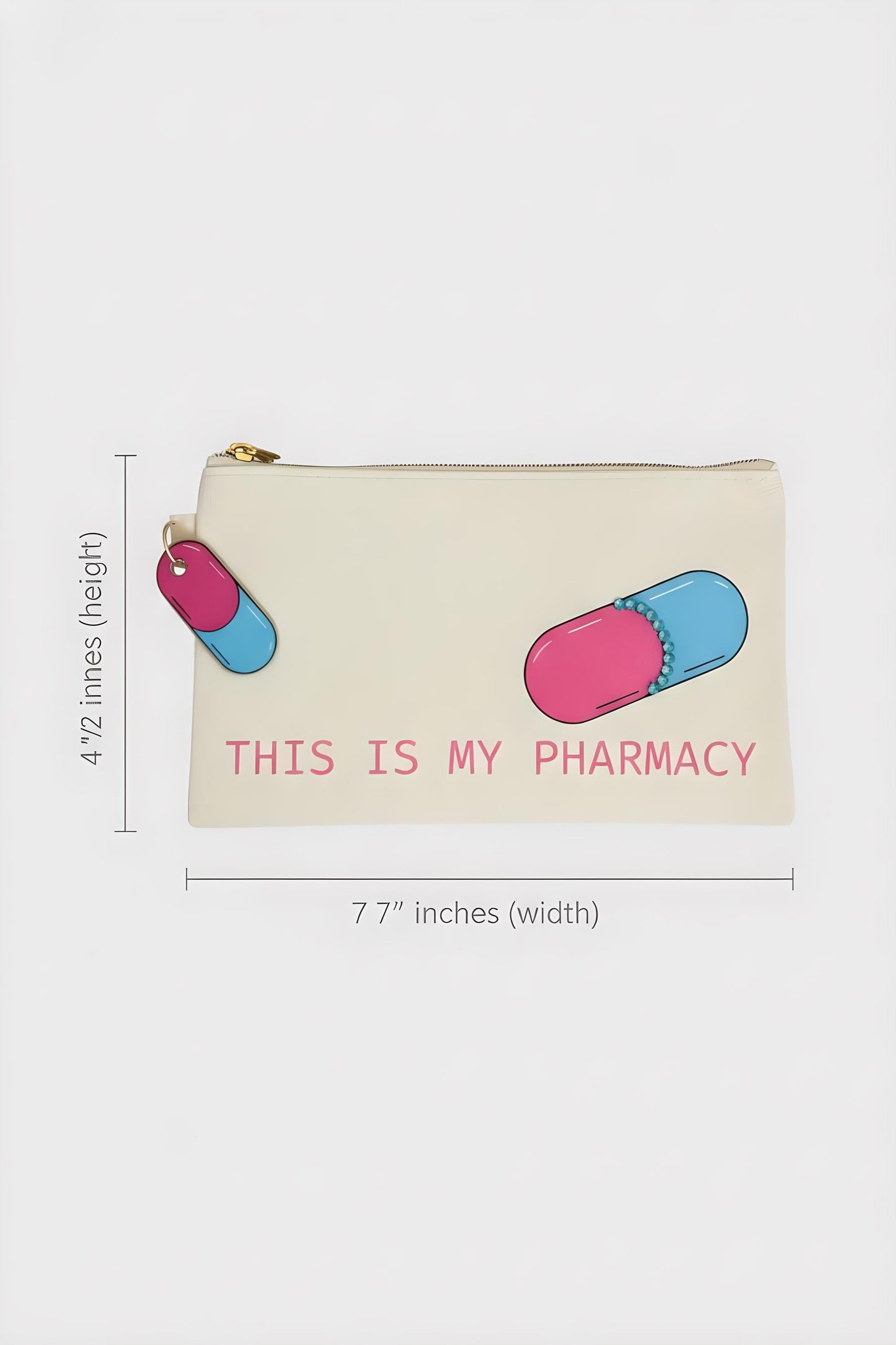 Personalized Girl Scout Troop Number Pouch with Charm