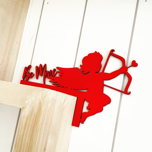 Cupid Arrow Door Corner Sign | Valentine’s Day Decor | Love Wall Decor