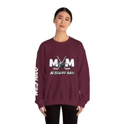Personalized Hockey Mom Sweatshirt – Graffiti Name & Number Sleeve