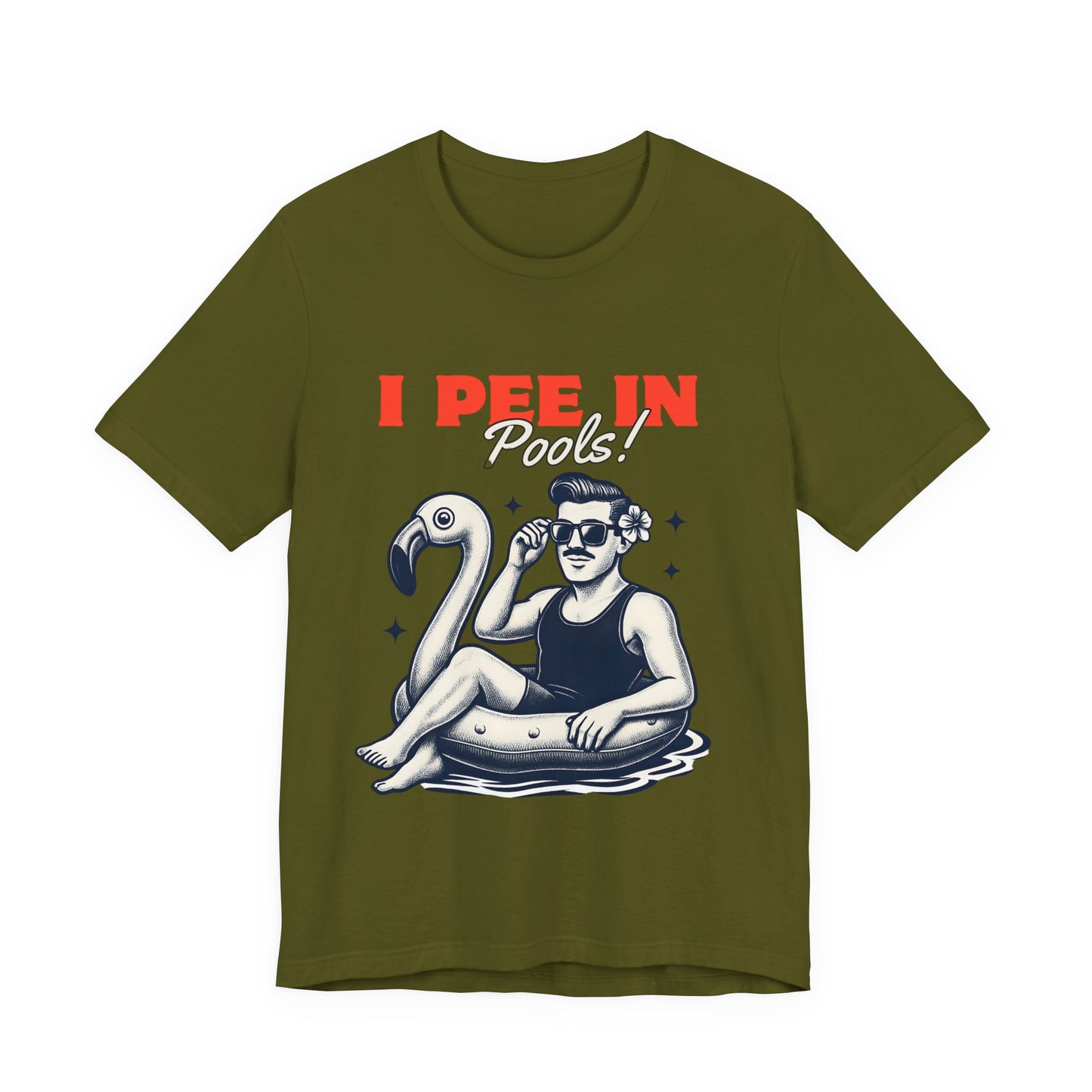 I Pee in Pools Shirt – Funny Summer Pool Party Tee