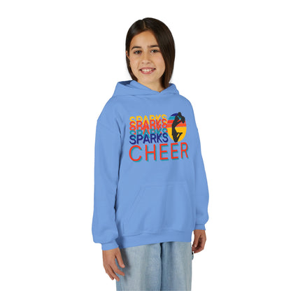 Personalized Youth Cheer Hoodie – Custom Cheer Name Sweatshirt