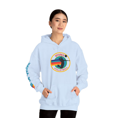 Personalized Volleyball Hoodie – Custom Team Name, Player Name & Number