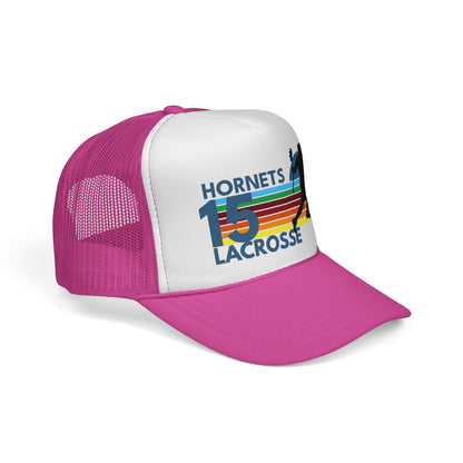 Retro Lacrosse Trucker Hat | Personalized Lacrosse Number Hat | Lacrosse Mom Hat