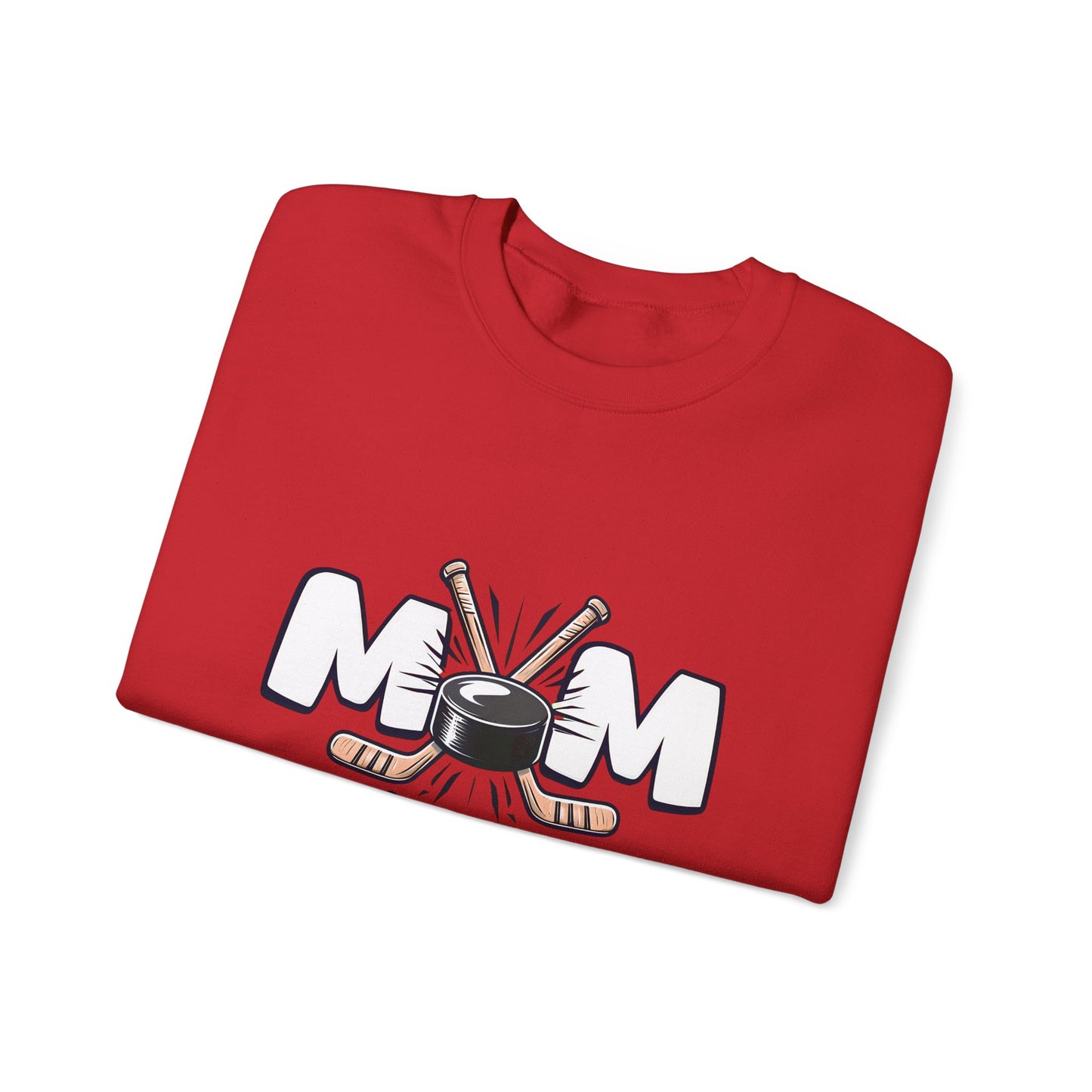 Personalized Hockey Mom Sweatshirt – Graffiti Name & Number Sleeve
