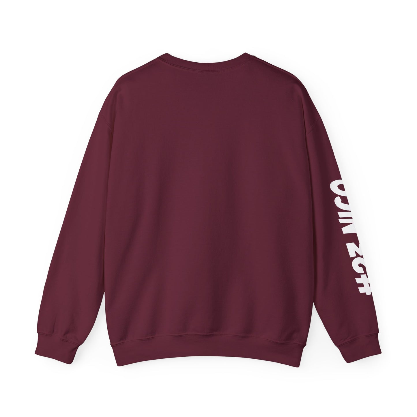 Personalized Hockey Mom Sweatshirt – Graffiti Name & Number Sleeve