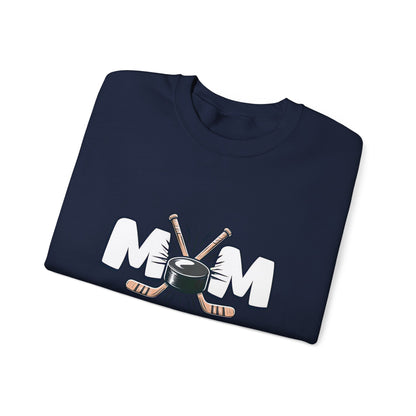 Personalized Hockey Mom Sweatshirt – Graffiti Name & Number Sleeve