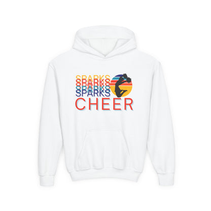 Personalized Youth Cheer Hoodie – Custom Cheer Name Sweatshirt