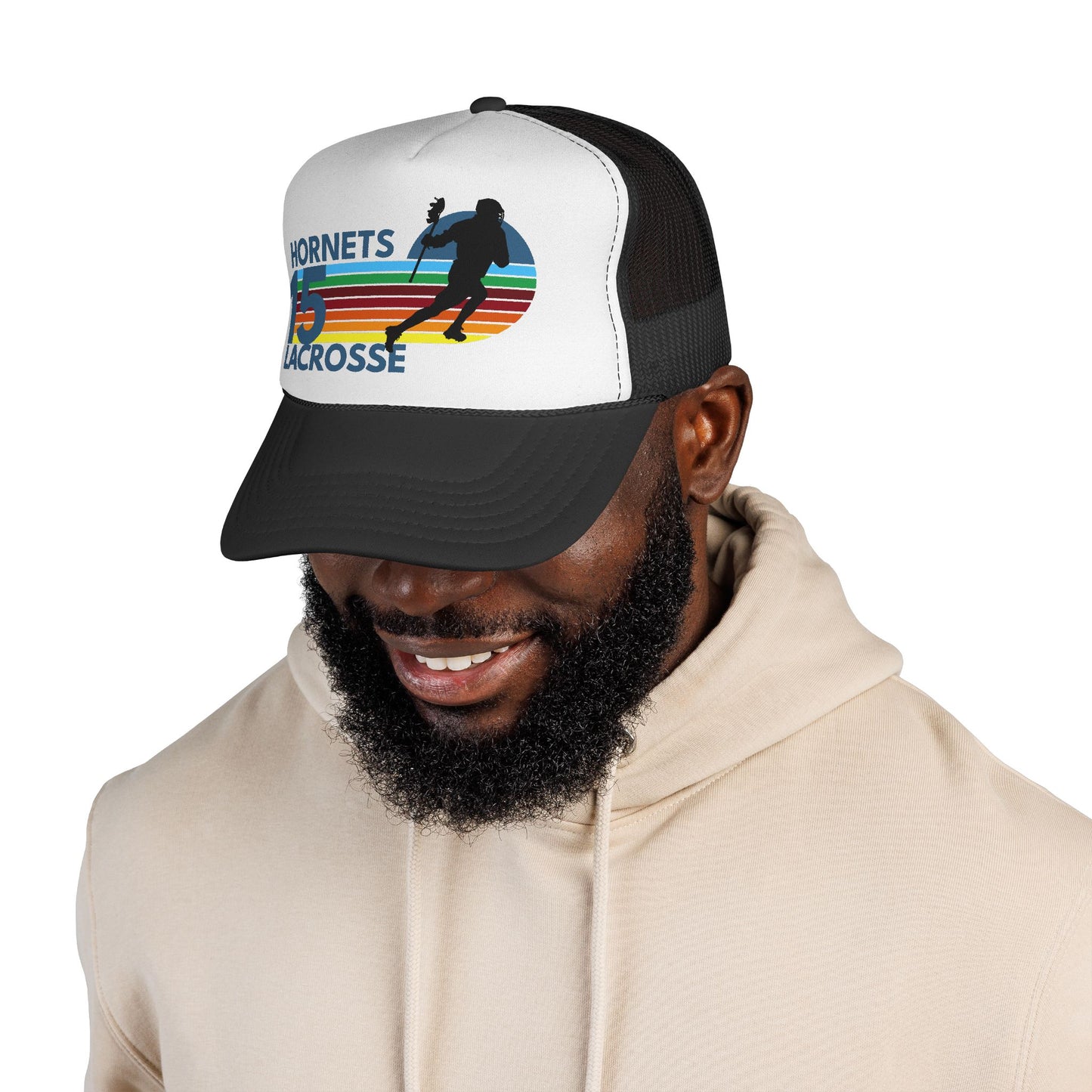 Retro Lacrosse Trucker Hat | Personalized Lacrosse Number Hat | Lacrosse Mom Hat