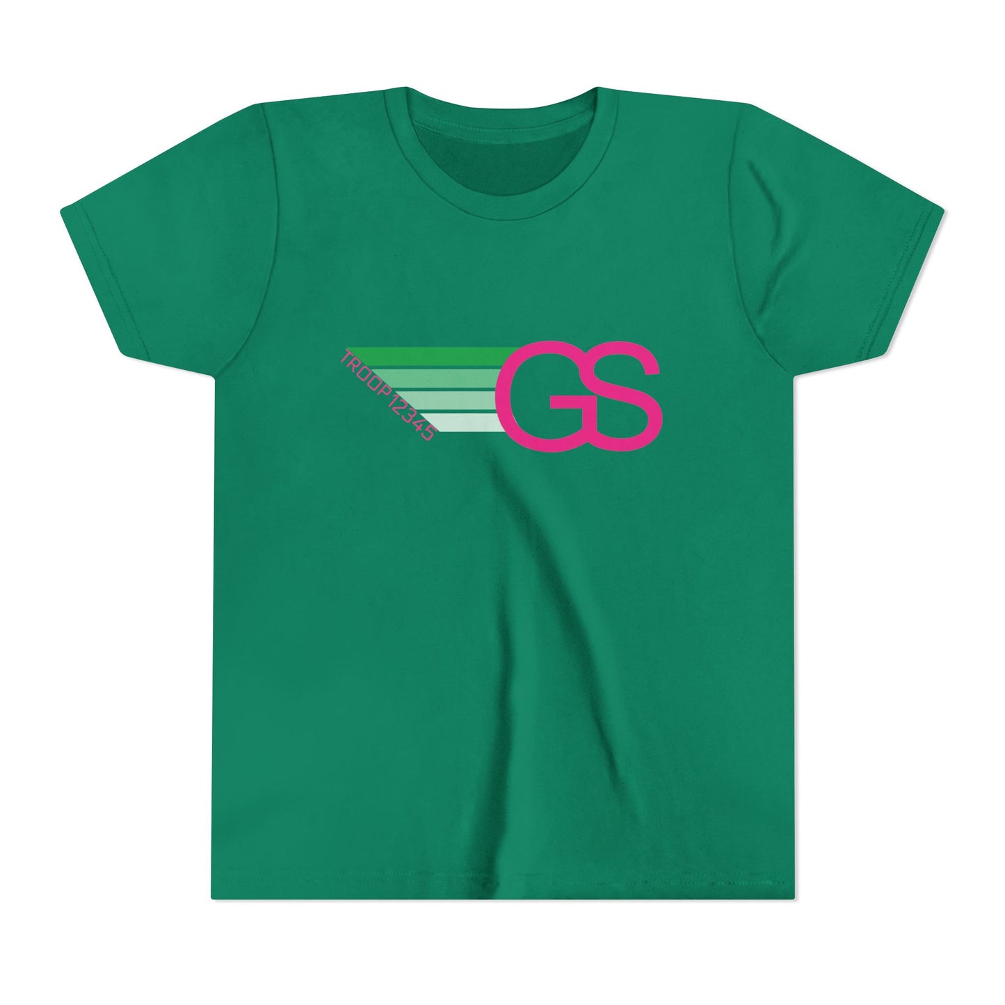 Retro Girl Scout Troop Shirt | Personalized Troop Number T-Shirt | Camp Shirt for Girls