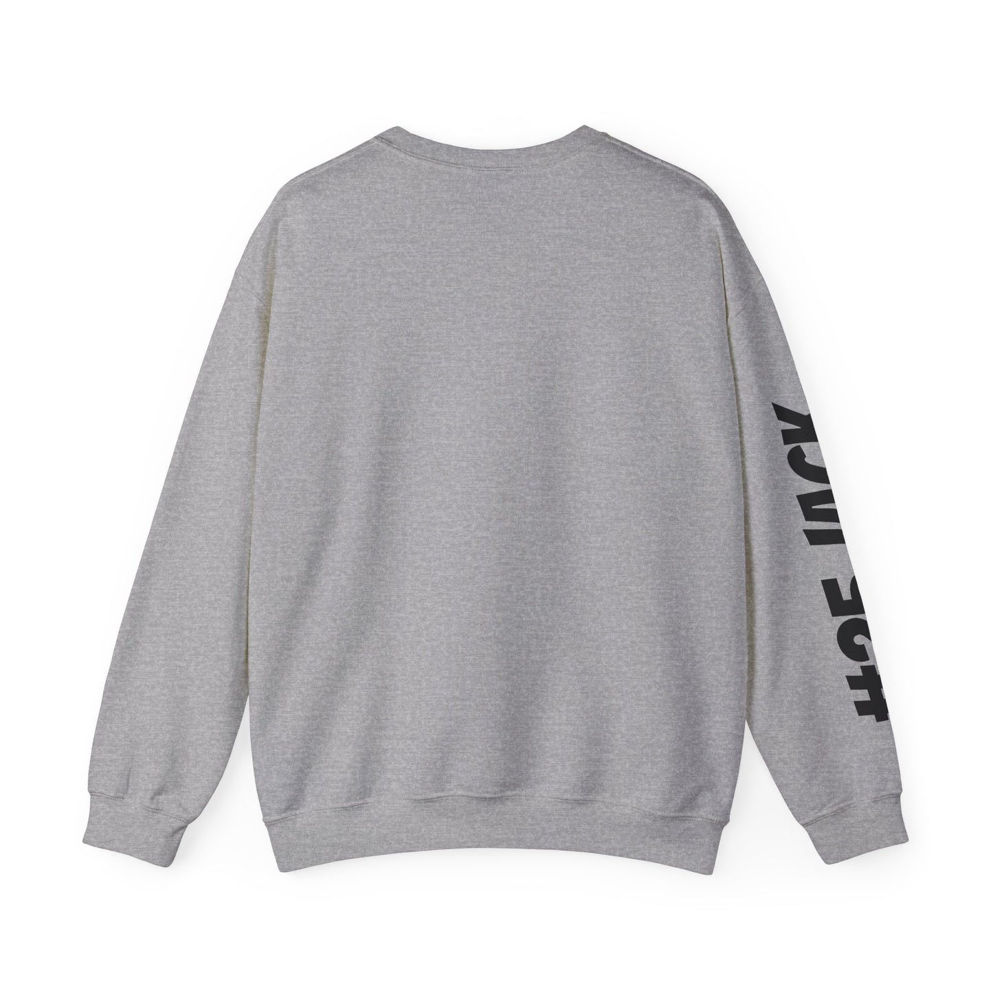 Personalized Hockey Grandma Sweatshirt with Name & Number Sleeve