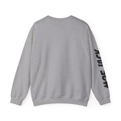 Personalized Hockey Grandma Sweatshirt with Name & Number Sleeve