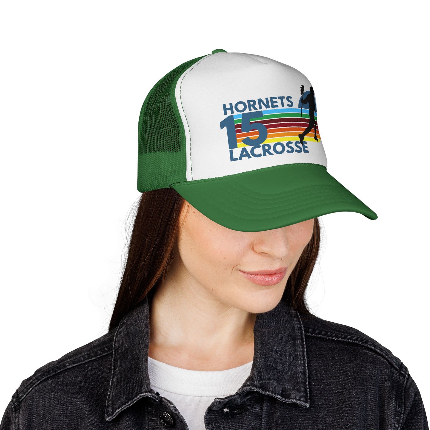 Retro Lacrosse Trucker Hat | Personalized Lacrosse Number Hat | Lacrosse Mom Hat