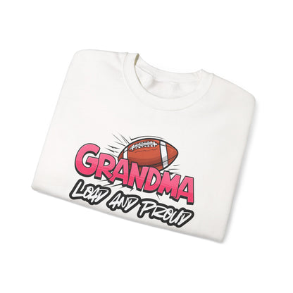 Football Grandma Sweatshirt with Name and Number