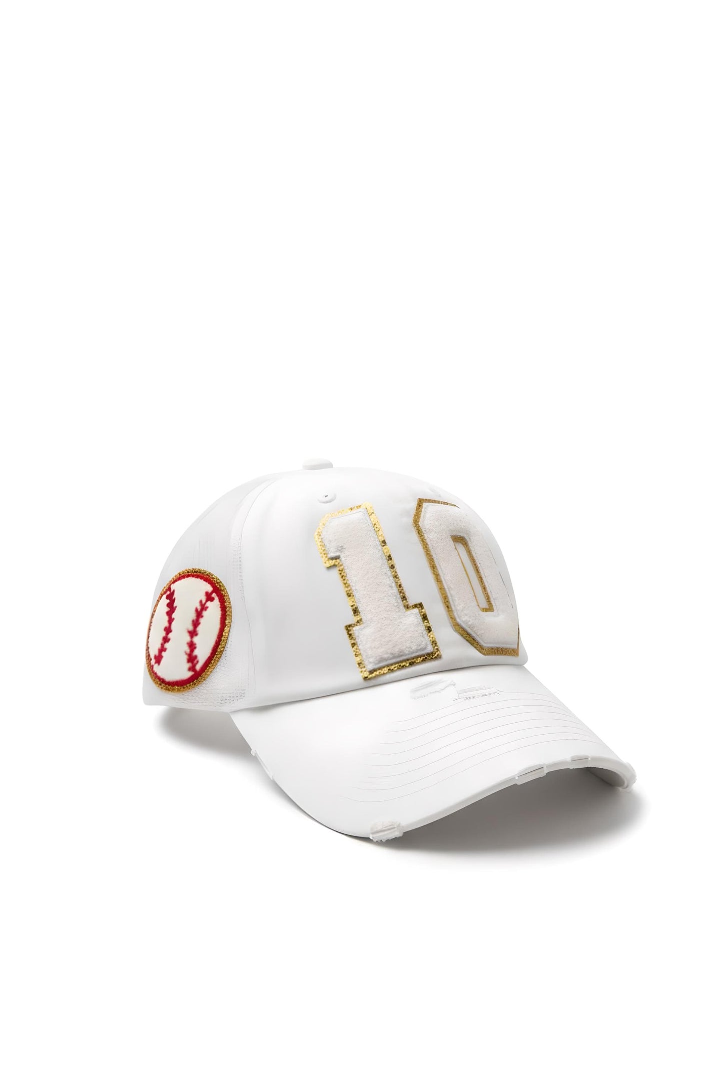 Personalized Mom Baseball Hat with Child Number Patch