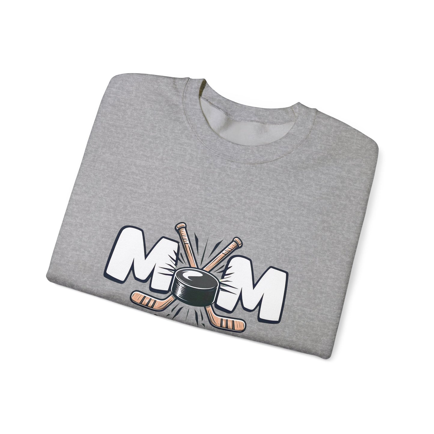 Personalized Hockey Mom Sweatshirt – Graffiti Name & Number Sleeve