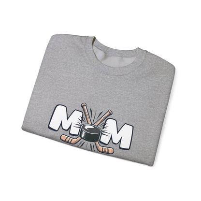 Personalized Hockey Mom Sweatshirt – Graffiti Name & Number Sleeve