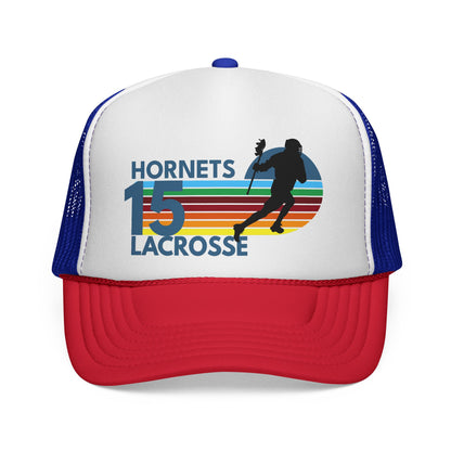 Retro Lacrosse Trucker Hat | Personalized Lacrosse Number Hat | Lacrosse Mom Hat