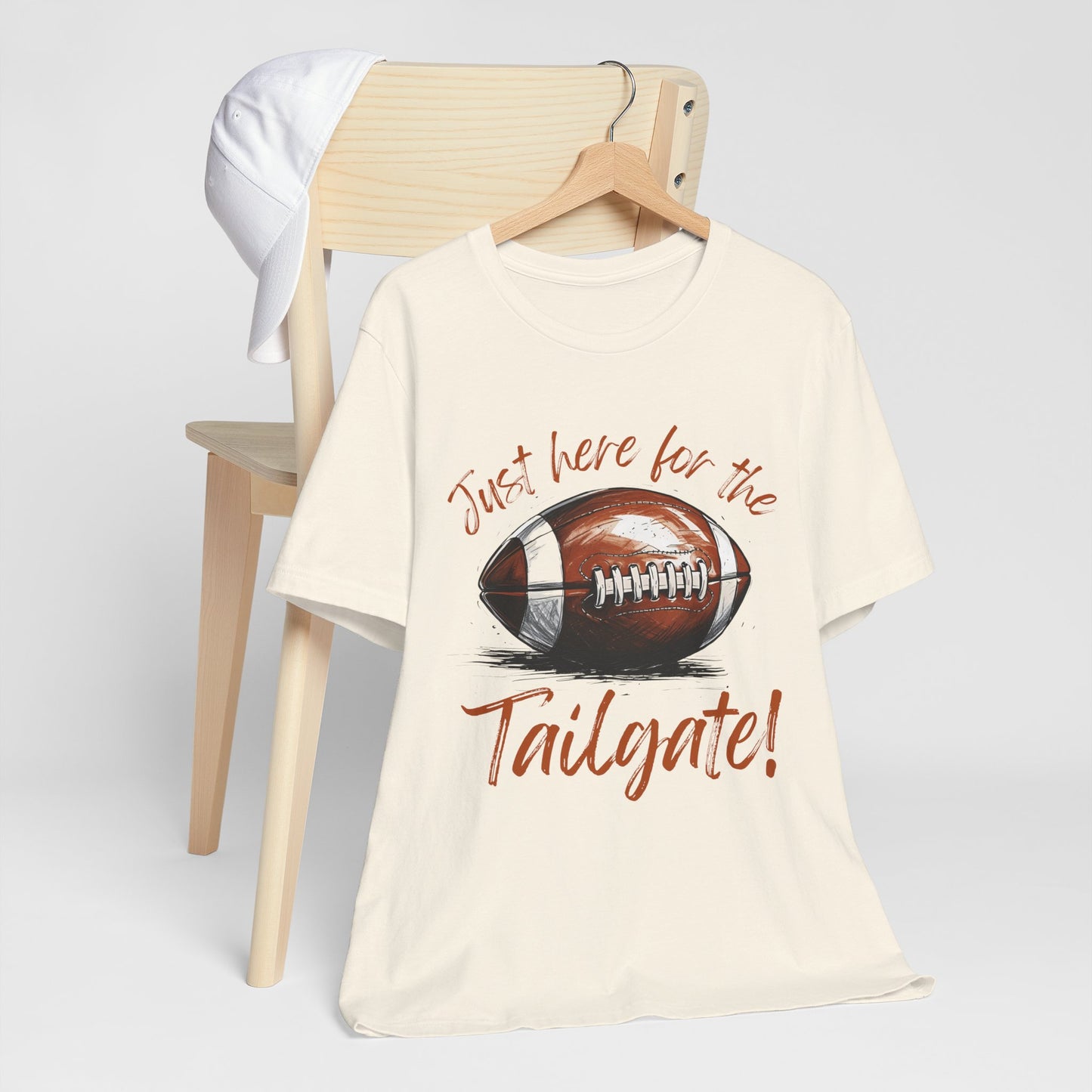 Football Game Day T-Shirt – Lightweight Fan Tee for Tailgates & Fans