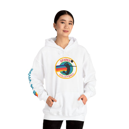 Personalized Volleyball Hoodie – Custom Team Name, Player Name & Number