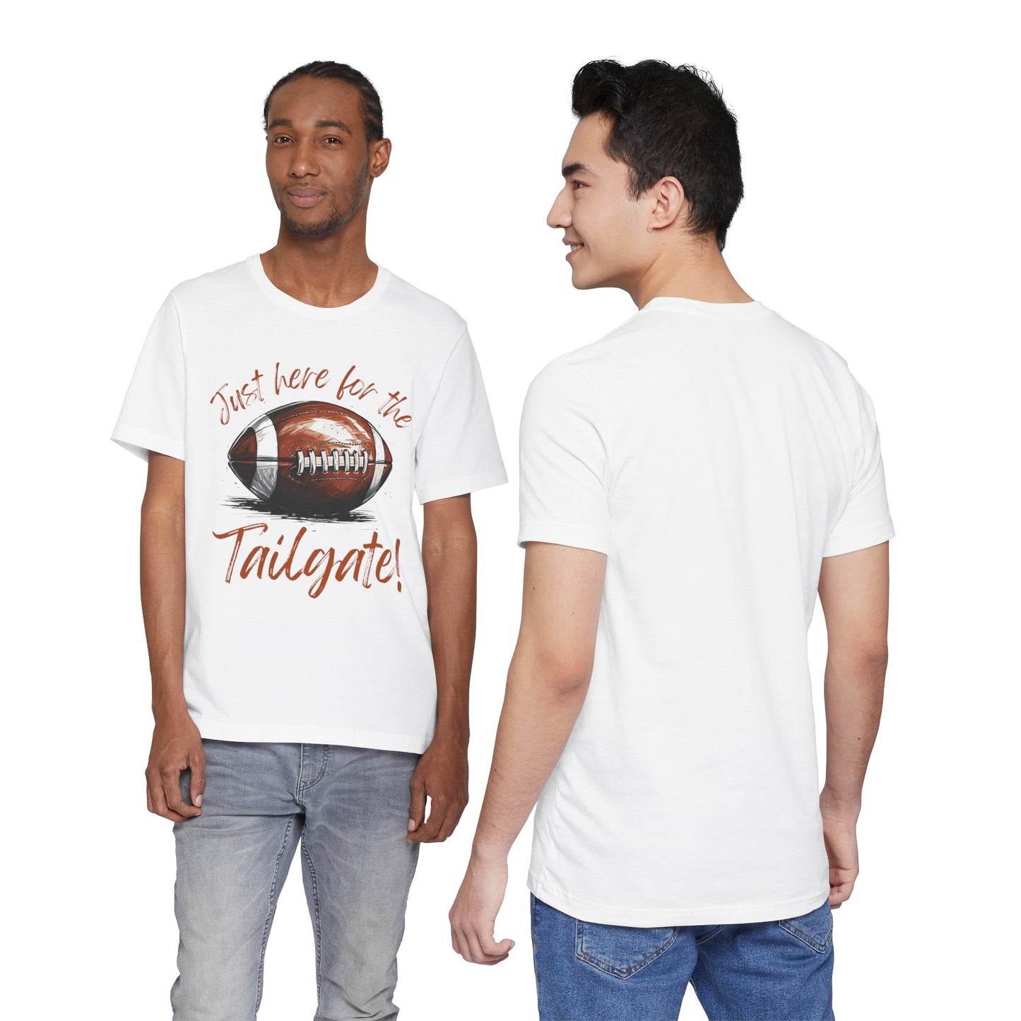 Football Game Day T-Shirt – Lightweight Fan Tee for Tailgates & Fans