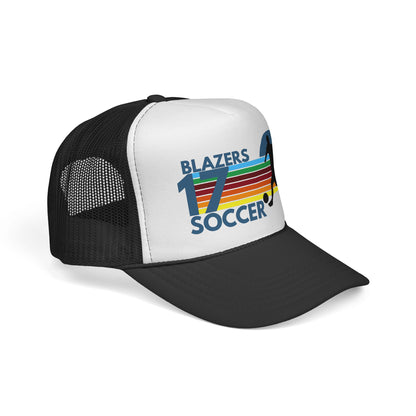 Custom Retro Soccer Mom Trucker Hat – Personalized Team Number Cap