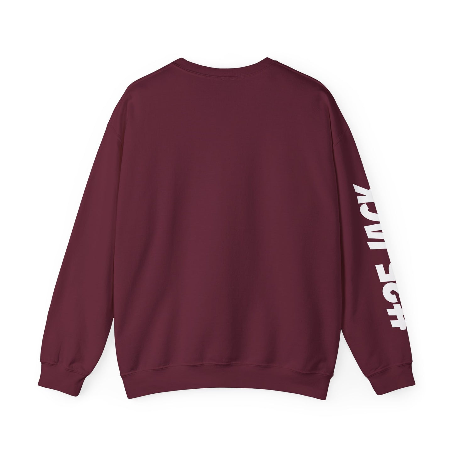 Personalized Hockey Grandma Sweatshirt with Name & Number Sleeve