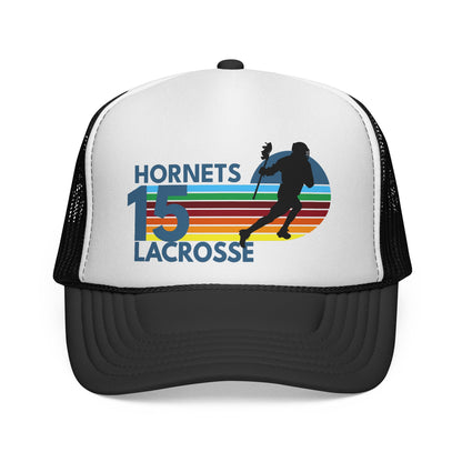 Retro Lacrosse Trucker Hat | Personalized Lacrosse Number Hat | Lacrosse Mom Hat