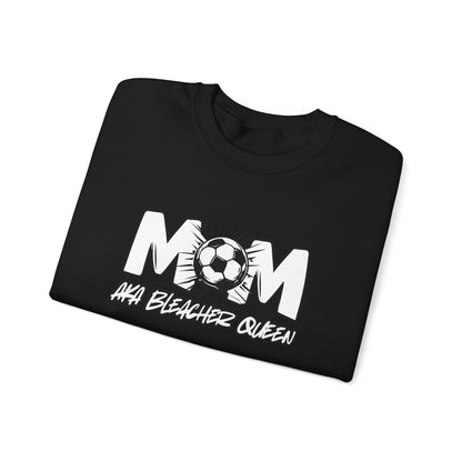 Personalized Soccer Mom Sweatshirt with Name & Number Sleeve