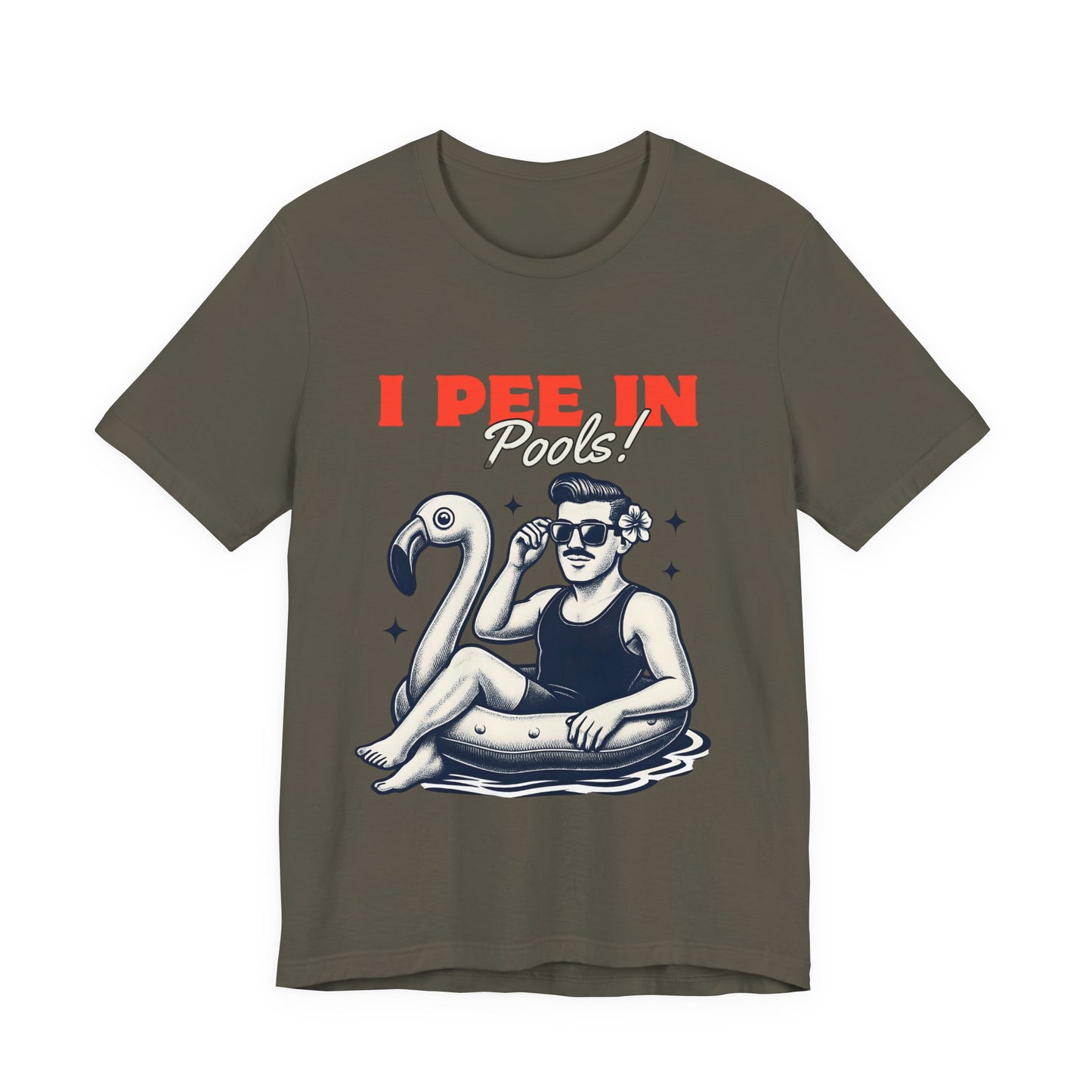 I Pee in Pools Shirt – Funny Summer Pool Party Tee