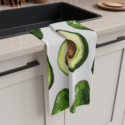Avocado Kitchen Towel – Cute Microfiber Tea Towel for Kitchen Decor