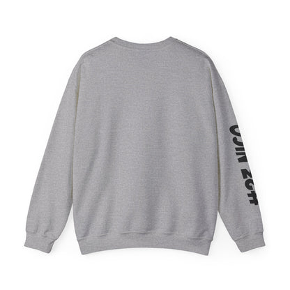 Personalized Hockey Mom Sweatshirt – Graffiti Name & Number Sleeve