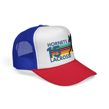 Retro Lacrosse Trucker Hat | Personalized Lacrosse Number Hat | Lacrosse Mom Hat