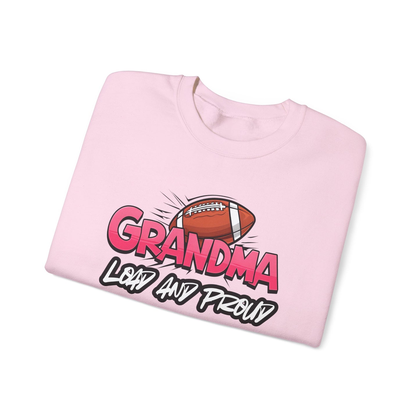 Football Grandma Sweatshirt with Name and Number