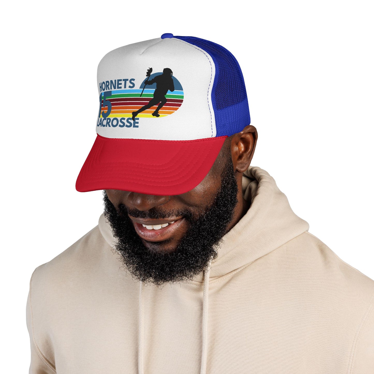 Retro Lacrosse Trucker Hat | Personalized Lacrosse Number Hat | Lacrosse Mom Hat