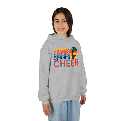 Personalized Youth Cheer Hoodie – Custom Cheer Name Sweatshirt