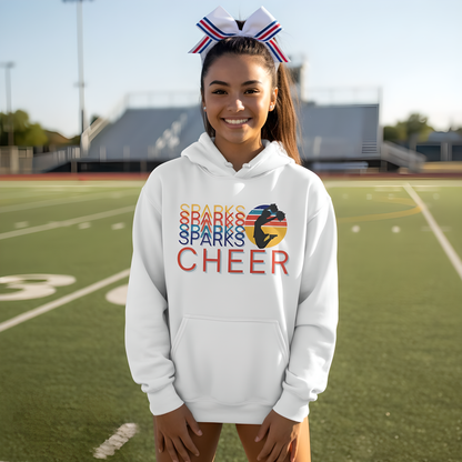 Personalized Youth Cheer Hoodie – Custom Cheer Name Sweatshirt
