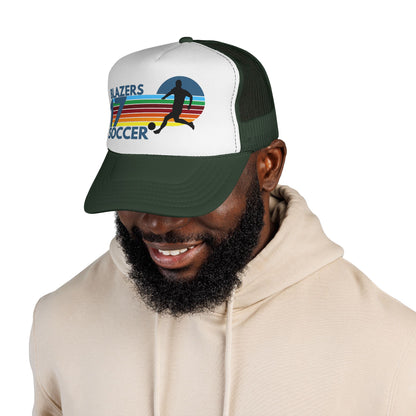 Custom Retro Soccer Mom Trucker Hat – Personalized Team Number Cap