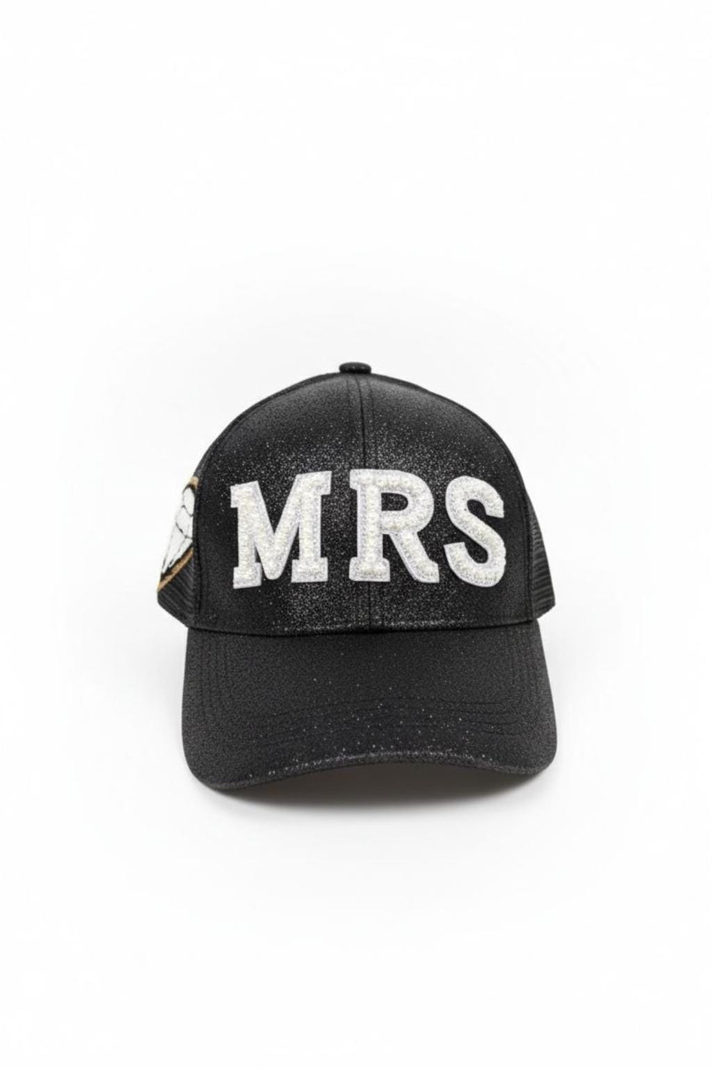 Mrs. Glitter Trucker Hat – Bridal Hat for Bachelorette &amp; Honeymoon