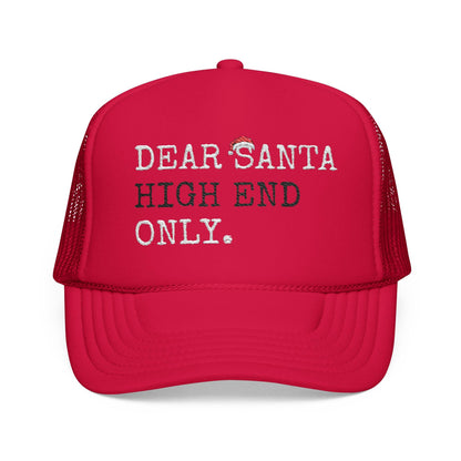 👉 Dear Santa High End Only Trucker Hat – Funny Christmas Hat