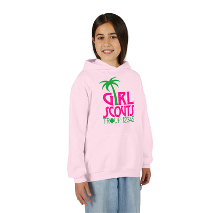 Personalized Girl Scout Hoodie | Custom Troop Number Sweatshirt for Girls