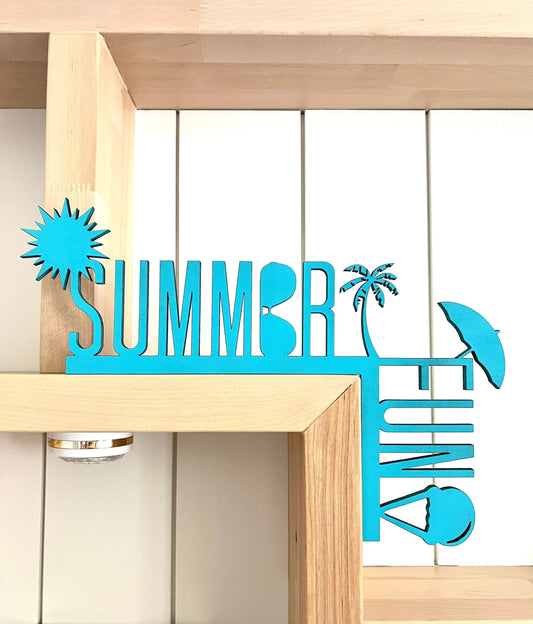 Summer Sign - Summer Fun Door Corner - Summer Decor