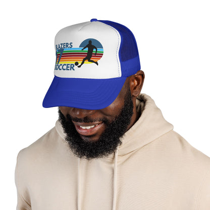 Custom Retro Soccer Mom Trucker Hat – Personalized Team Number Cap