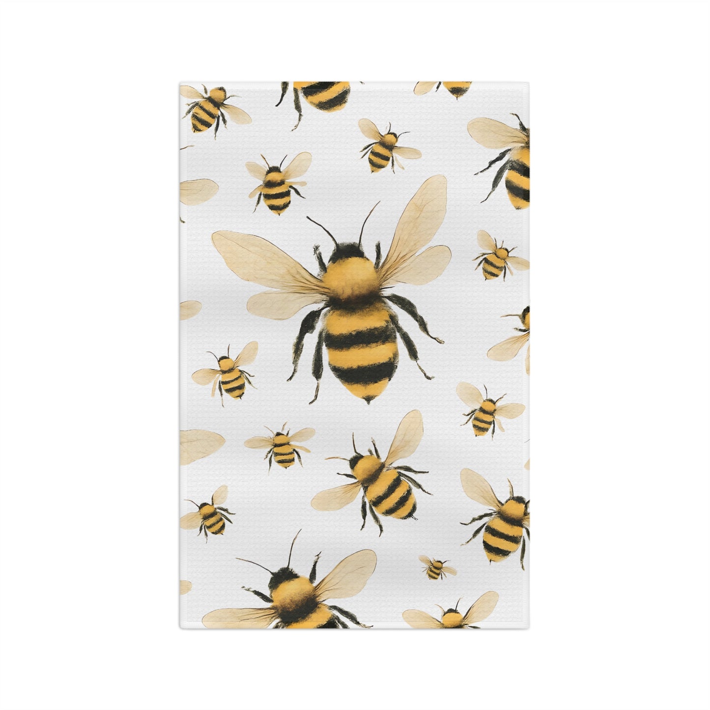 Bee Kitchen Towel – Cute Microfiber Tea Towel for Kitchen Decor