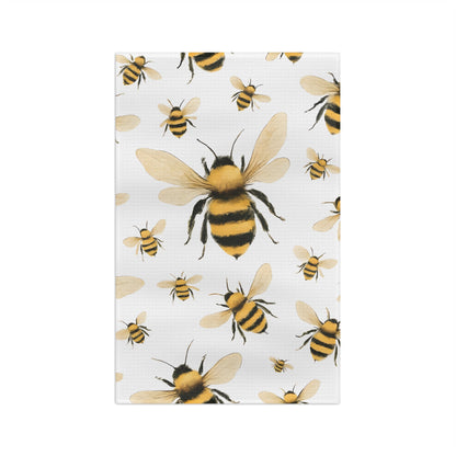 Bee Kitchen Towel – Cute Microfiber Tea Towel for Kitchen Decor