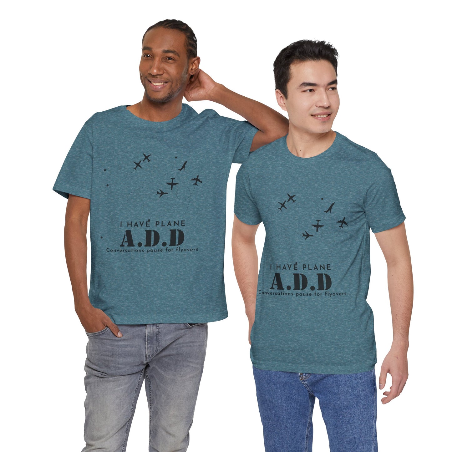 Funny Pilot Shirt – I Have Plane A.D.D. Airplane Tee