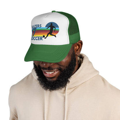 Custom Retro Soccer Mom Trucker Hat – Personalized Team Number Cap
