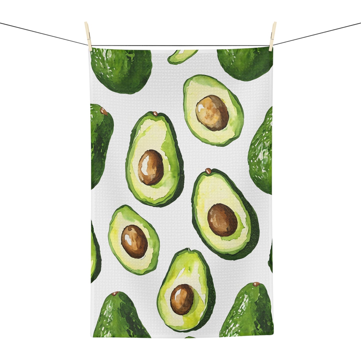 Avocado Kitchen Towel – Cute Microfiber Tea Towel for Kitchen Decor