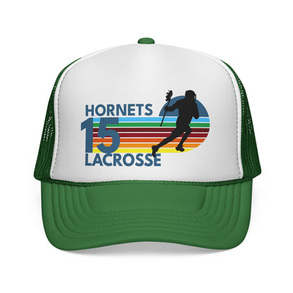 Retro Lacrosse Trucker Hat | Personalized Lacrosse Number Hat | Lacrosse Mom Hat