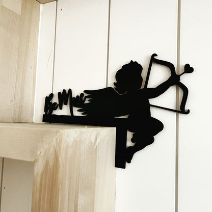 Cupid Arrow Door Corner Sign | Valentine’s Day Decor | Love Wall Decor