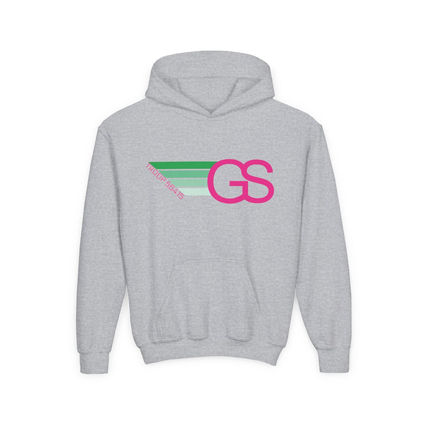Personalized Girl Scout Hoodie – Retro Troop Sweatshirt with Name or Number